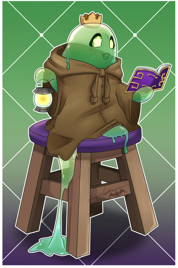 NeonBatz Slimeberry Illustration